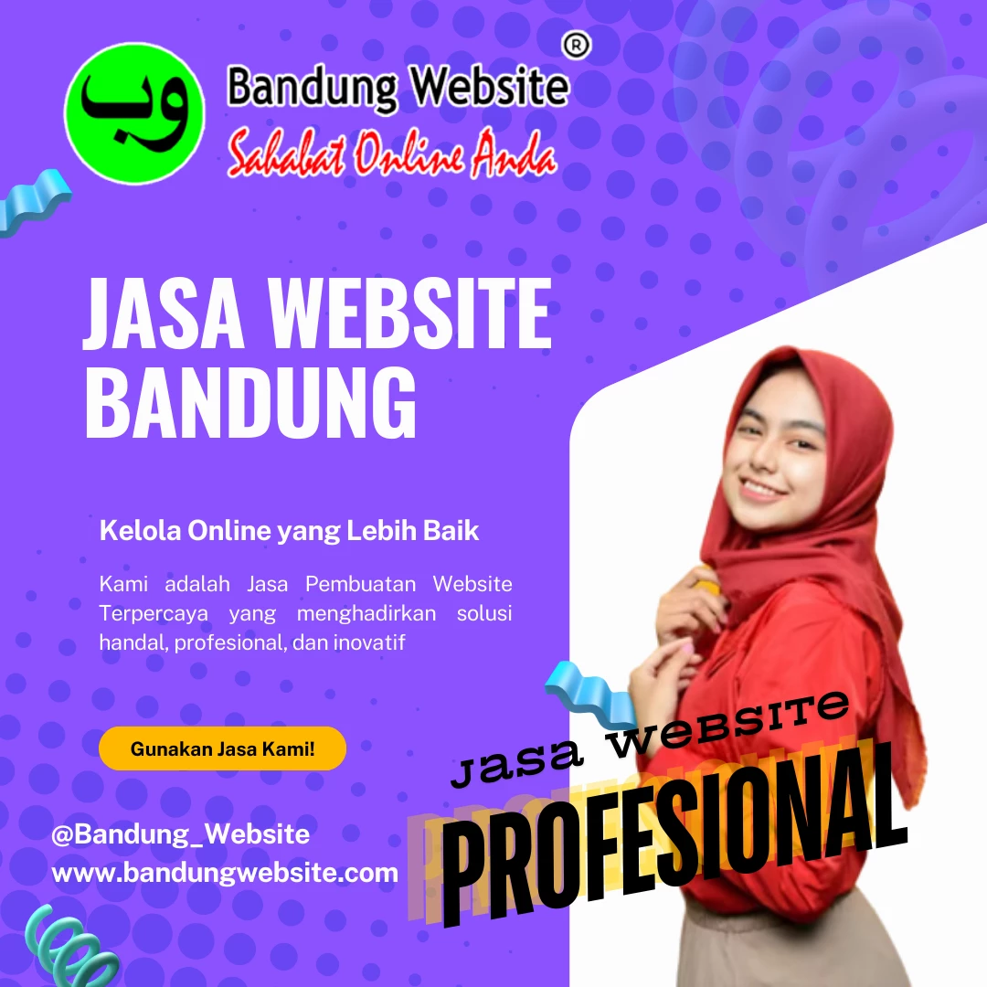 Jasa Website Bandung memberikan layanan terbaik untuk kebutuhan website Anda. Modern, responsif, dan SEO friendly. Hubungi 085722250509 sekarang juga