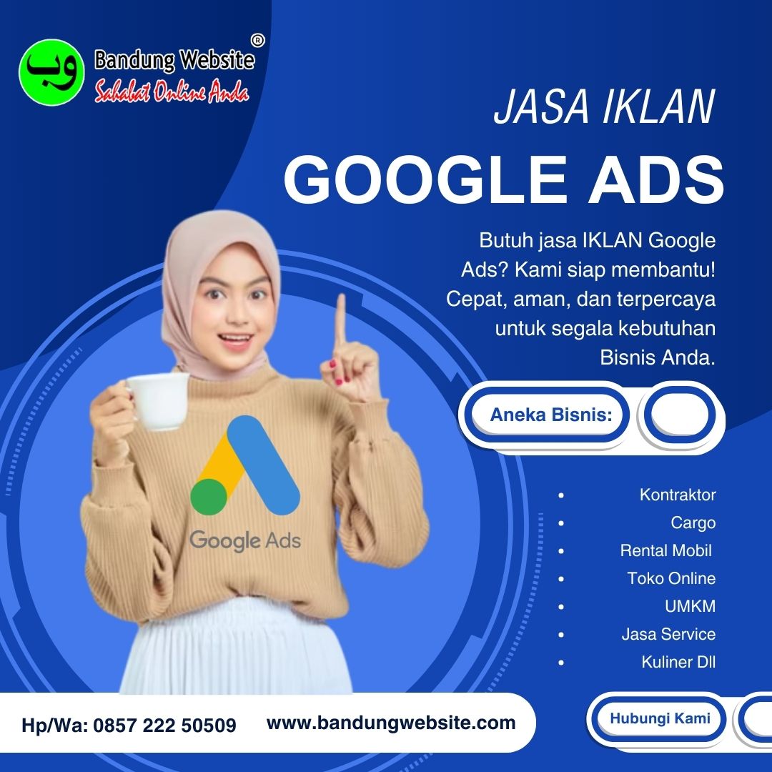 Jasa Iklan Google Sukajadi