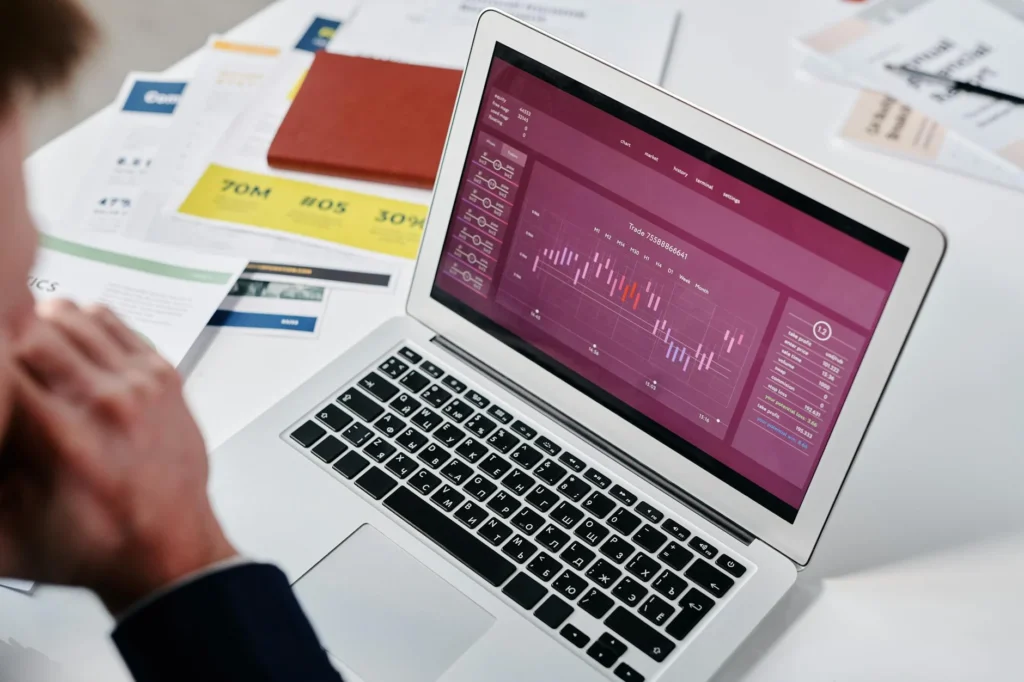 Business Growth Computer Screen